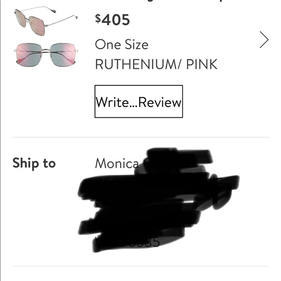 Authentic Balenciaga 57mm Square Sunglasses - Picture 5 of 5